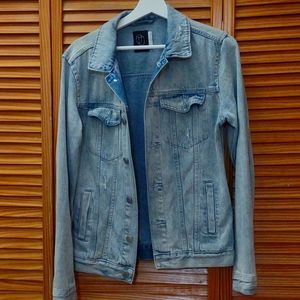 Ripped style jean jacket *unisex*